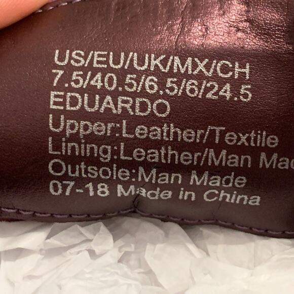 TALLIA by Kenneth Cole Eduardo Tassel Men's dress shoes-7.5M - Picture 3 of 4